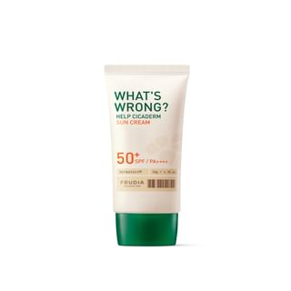 FRUDIA - What's Wrong Help Cicaderm Sun Cream 2024 Version - 50g