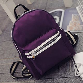 Youme Contrast Trim Backpack