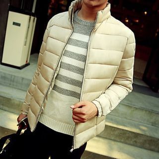 maxhomme Stand-collar Padded Jacket