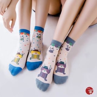 Socka Clown-Print Socks