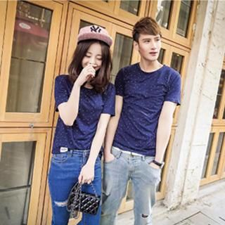 Gurun Vani Short-Sleeve Printed Couple T-Shirt