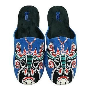 Betta Men Chinese Opera Mask Slippers