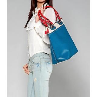 yeswalker Two-Tone Tote Blue - One size