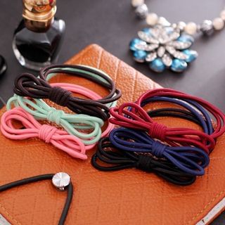 Seoul Young Bow-Accent Hair Tie