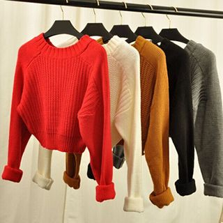 Honey House Cropped Sweater