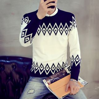 Bestrooy Pattern Sweater