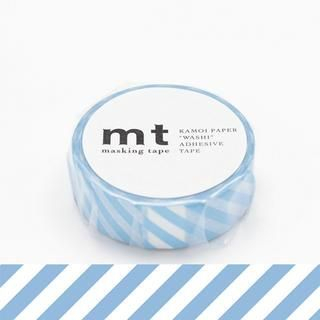 mt mt Masking Tape : mt 1P Stripe Baby Blue