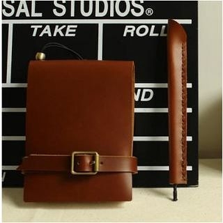 Paper House Genuine Leather Notebook