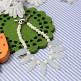 MyLittleThing Glass Beads Bracelet(white)