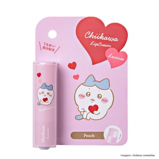 Lovisia - Chiikawa Heart Series Lip Cream Hachiware Peach