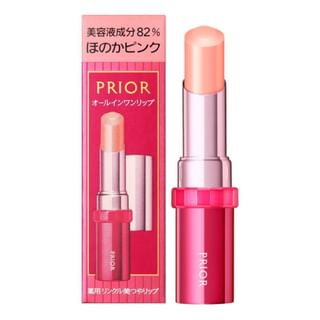 Shiseido - Prior Medicated Wrinkle Glossy Lip SPF15 PA+ Light Pink