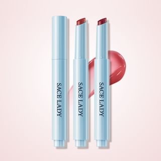 Sace Lady - Airy Fresh Glasting Water Tint Lipstick - 7 Colors G07# - 1.8G