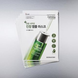 Dermatory - Pro Ampoule Mask - 4 Types Cica Shot Calming