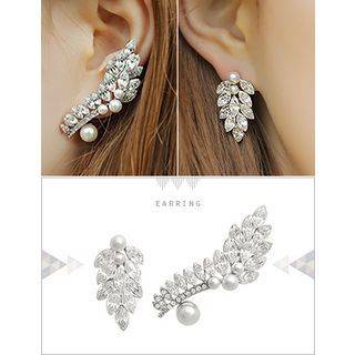 soo n soo Crystal 2 Type of Earrings