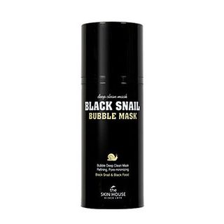 the SKIN HOUSE - Black Snail Bubble Mask 100ml