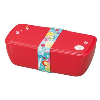 Hakoya Hakoya Cool Bento One Layer Lunch Box Red
