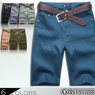 OBI YUAN Plain Shorts