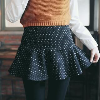 Tokyo Fashion Ruffled Dotted Skirt