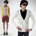 Distressed Knit Cardigan