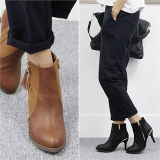 Reneve Stiletto-Heel Ankle Boots