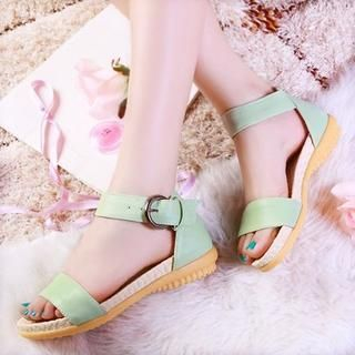 Pretty in Boots Ankle Strap Sandals