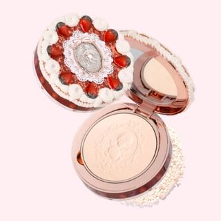 Flower Knows - Strawberry Cupid Pressed Powder - 02 Ivory Beige #02 Ivory Beige - 9.5g