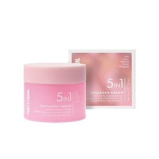 Pretty Skin - 5In1 Cream - 5 Types Collagen