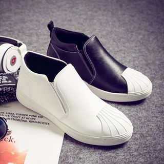 Bay Go Mall Faux Leather Casual Shoes