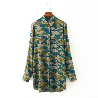 Chicsense Camouflage Shirt