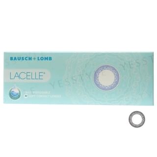 BAUSCH+LOMB - Lacelle 1 Day Limbal Ring Color Lens Cool Grey 30 pcs P-0.00 (30 pcs)