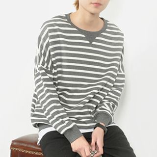 Pony's Tale Striped Pullover