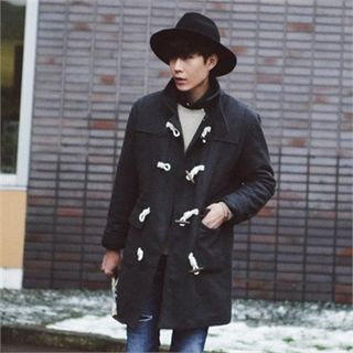 Superstar.i Couple Toggle-Button Wool Blend Coat