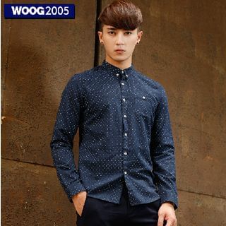 WOOG Dotted Long-Sleeve Shirt