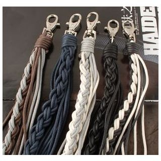 Trend Cool Braided Long Keychain