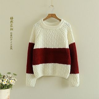 Storyland Color-Block Sweater