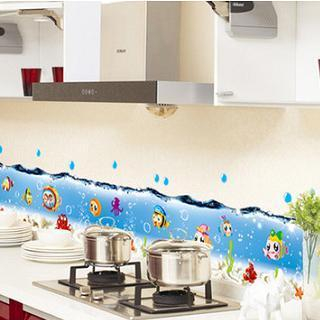 LESIGN Undersea Wall Sticker Multi Color - One Size