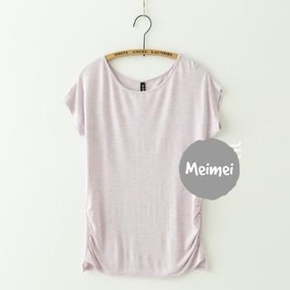 Meimei Plain Short Sleeves T-shirt