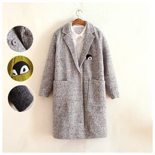Waypoints Embroidered Long Coat