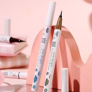 Xixi - Slim Bright Colorful Eyeliner - 1-3 #01Black - 0.6Ml