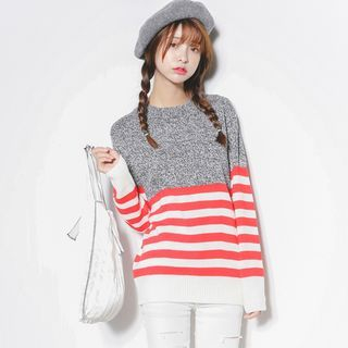 Porta Color-Block Striped Sweater