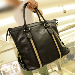 BagBuzz Faux Leather Tote