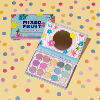 Rude Cosmetics - Mixed Fruit Palette - Pastel Pastel - 15G