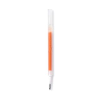 Smooth Gel Ink Ballpoint Pen Refill 0.3mm Orange 1 pc