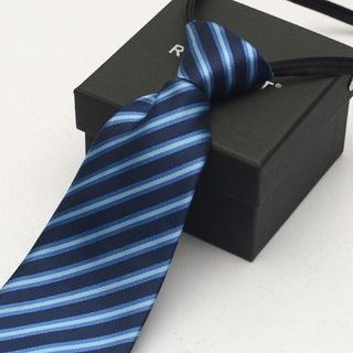 Romguest Pre-Tied Neck Tie Blue - One Size