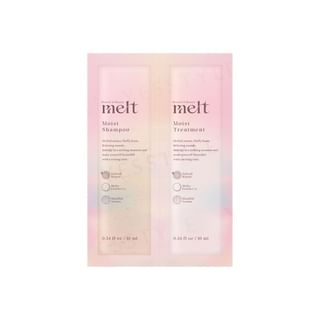 Melt Moist Shampoo & Hair Treatment Trial Set 10ml x 2