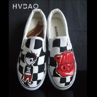 Chessboard Kid Slip-Ons