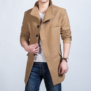 Bay Go Mall Single-Breasted Coat
