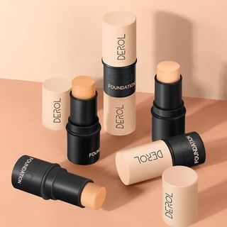 Derol - Lightweight Matte Multi-Purpose Foundation Stick - #01-#03 #02 - 7G