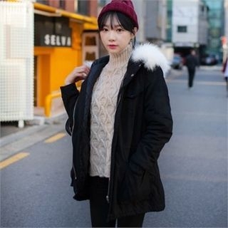 2fb Faux-Fur Padded Jacket