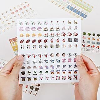 Full House Printed Stickers Set